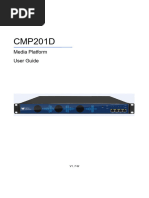 CMP201D: Media Platform User Guide