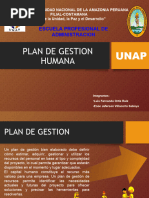 Exp. Plan de Gestion Humana