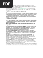 Los Vapeadores y Cigarrillos Electrónicos Cumplen Aparentemente La Misma Función y Resultan Muy Similares