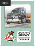 Mack CH Trucks Operator's Manual PDF