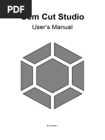 User Manual Gem Cut Studio