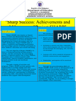 Accomplishment Report Project Sharp