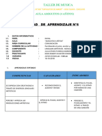 Sesion de Aprendizaje 6 2018