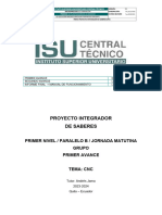 FORMATO - AVANCES - PROYECTOS - INTEGRADORES 1ro B