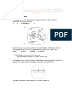 Biology Question As Level Cambridge Practice