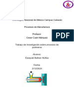 Investigación Sobre Procesos de Polimeros Ezequiel Beltran Nuñez