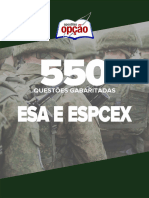 550 Questões Esa E Espcex