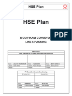 Hse Plan-Modifikasi Conveyor l5 Packing