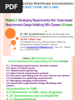 Chapter 4 Introduction To UML and UML Diagrams Class-Based Requirements Design