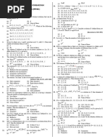 Xii - CH-1 - Relation & Function - MCQS