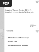 Module - 1-Introduction To DC Analysis