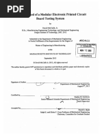 Design Method of A Modular Electronic Printed Circuit Board Testing System