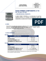 FT 01 Wash Primer Componente A y B