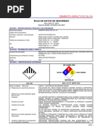 HDS Cemento Asfaltico