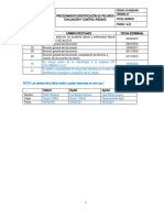 Pc-Hseq-004 Procedimiento de Identificación de Peligros, Valoración y Control de Riesgos