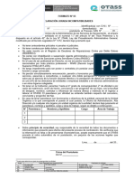 Formato N 03 Declaracion Jurada Incompatibilidades