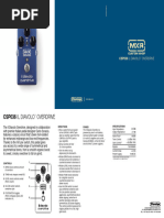 MXR Csp036 Manual