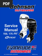 Evinrude 150 & 175 FFI (Ficht) OEM Service Manual 520211