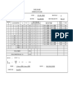 Schedule of Load Format