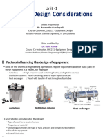 General Design Considerations: Unit - 1