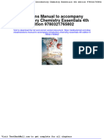 Full Solutions Manual To Accompany Introductory Chemistry Essentials 4Th Edition 9780321765802 PDF Docx Full Chapter Chapter