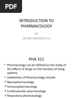 Pharmac Intro