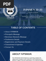 Prospectus IVPSMUN Brochure