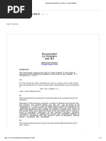 Econometrics Problem Set 2 (Docx) Course Sidekick