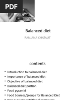 17,18,19) Balanced Diet