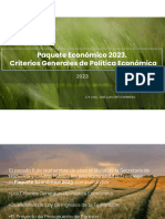 Criterios Generales de Politica Economica 2023