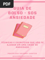 Ebook SOS Ansiedade