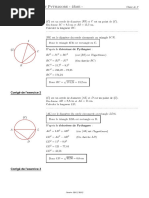 Cercles Et Theoreme de Pythagore Corrige Serie D Exercices 2