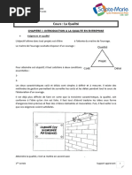 Cours 1 Chap 1 À 3 - Support Apprenant