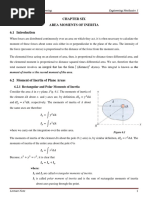 Chapter 6 - Area Moments of Inertia