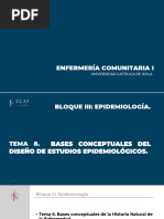 BLOQUE III. Tema 8. Bases Conceptuales Del Diseño de Estudios Epidemiológicos