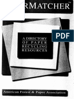 A Directory of Paper Recycling Resources