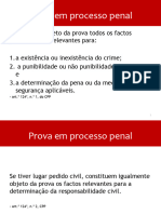 Prova em Processo Penal