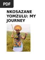 Nkosazane Yomzulu My Journey