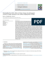 Disentangling The Relative Effects of Climate Change and Anthropogenic Activities On Paddy Expansion in The Northern Sanjiang Plain of China