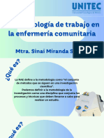 Metodologia de Trabaja de Enfermeria Comunitaria