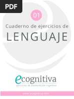 Cuadernillo de Estimulacion de Lenguaje