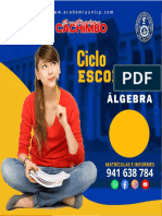 Algebra Secundaria - Productos Notables Secundaria Unicp