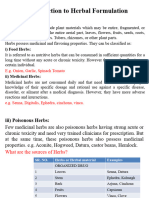 11.introduction To Herbal Formulation