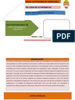 Ia033 - Metodologia de La Programacion - Formato - Guion - Metodologico