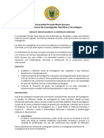 Lineas de Inv de Medicina 2019