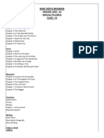 Class 9 Annual Syllabus Updated