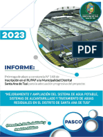 Informe de Prorroga de Plazos