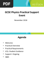 CCEA GCSE Physics PSA Support Event 2018