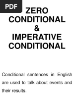 Zero Conditional & Imperative Conditional