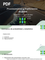 Teoría 1 Conceptos Sobre Probabilidad - Tablas de Frecuencia